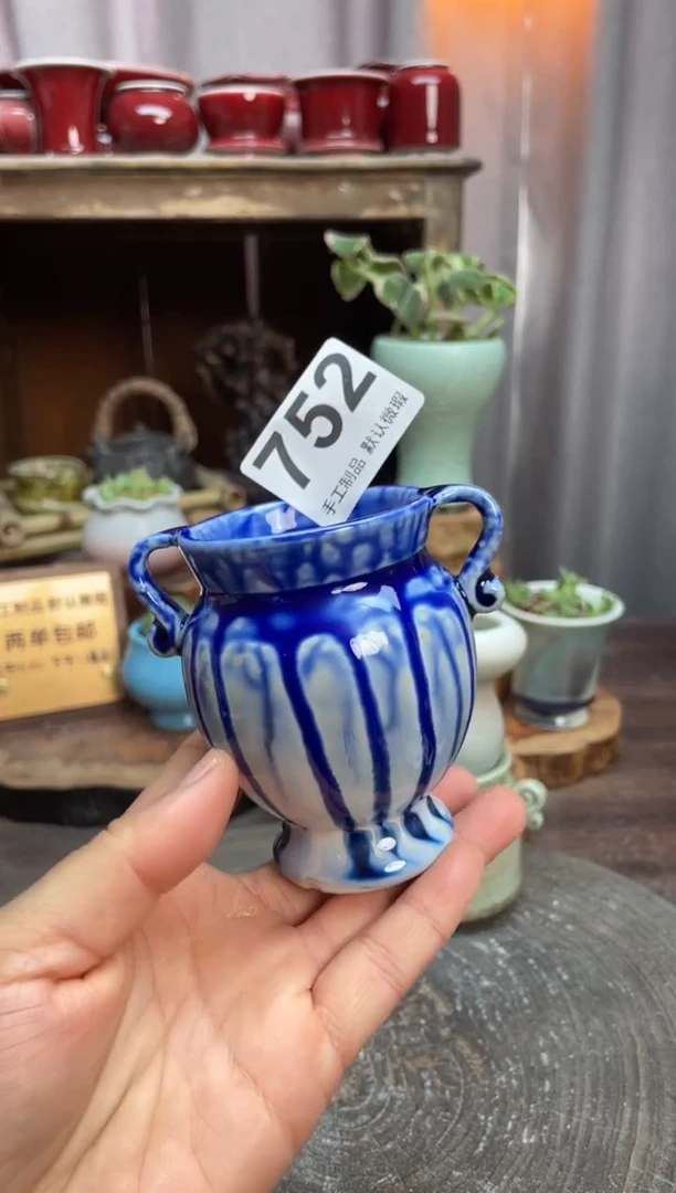 【闪购商品】摆件752知木小芳花盆