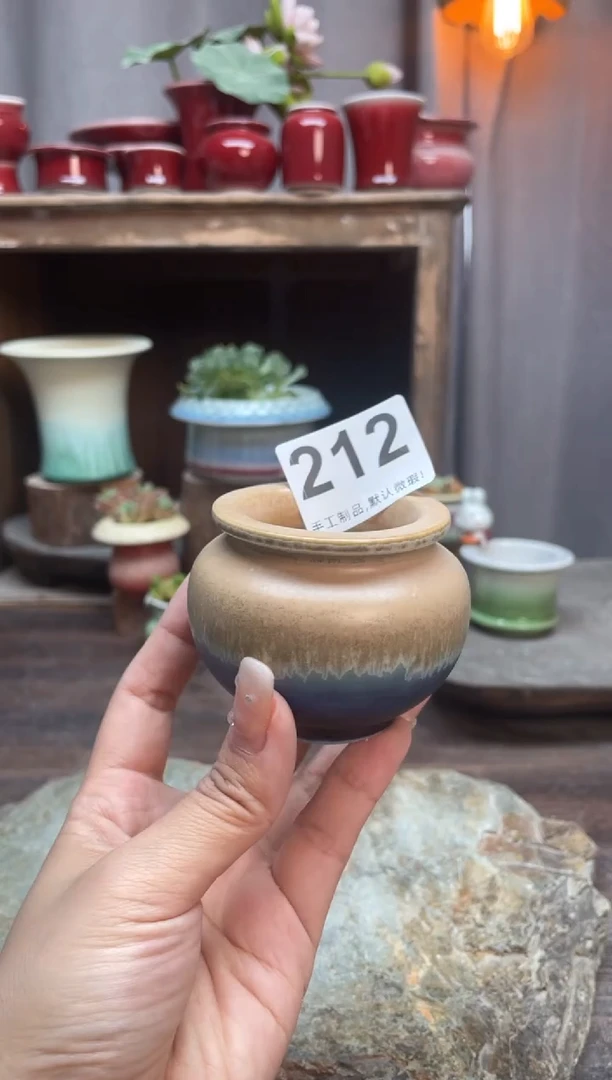 【闪购商品】摆件212知木小芳花盆
