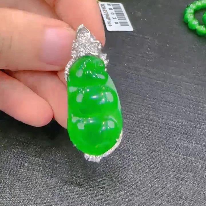 80104天然翡翠A货多样性发一件