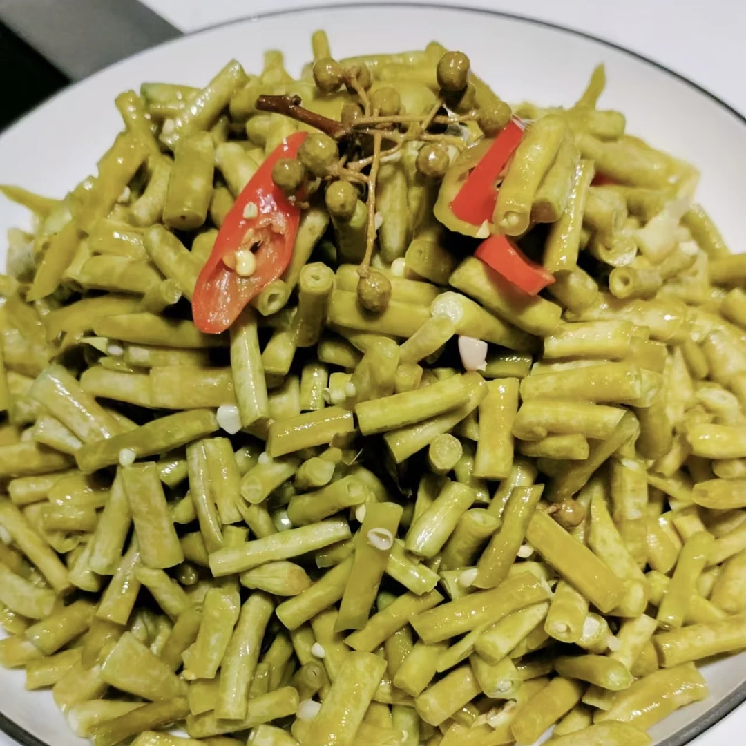 【村支书金刚】竹溪酸豇豆老坛腌制酸脆爽口