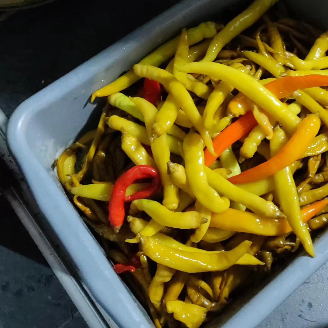 【村支书金刚】竹溪酸辣子老坛酸水自然泡制