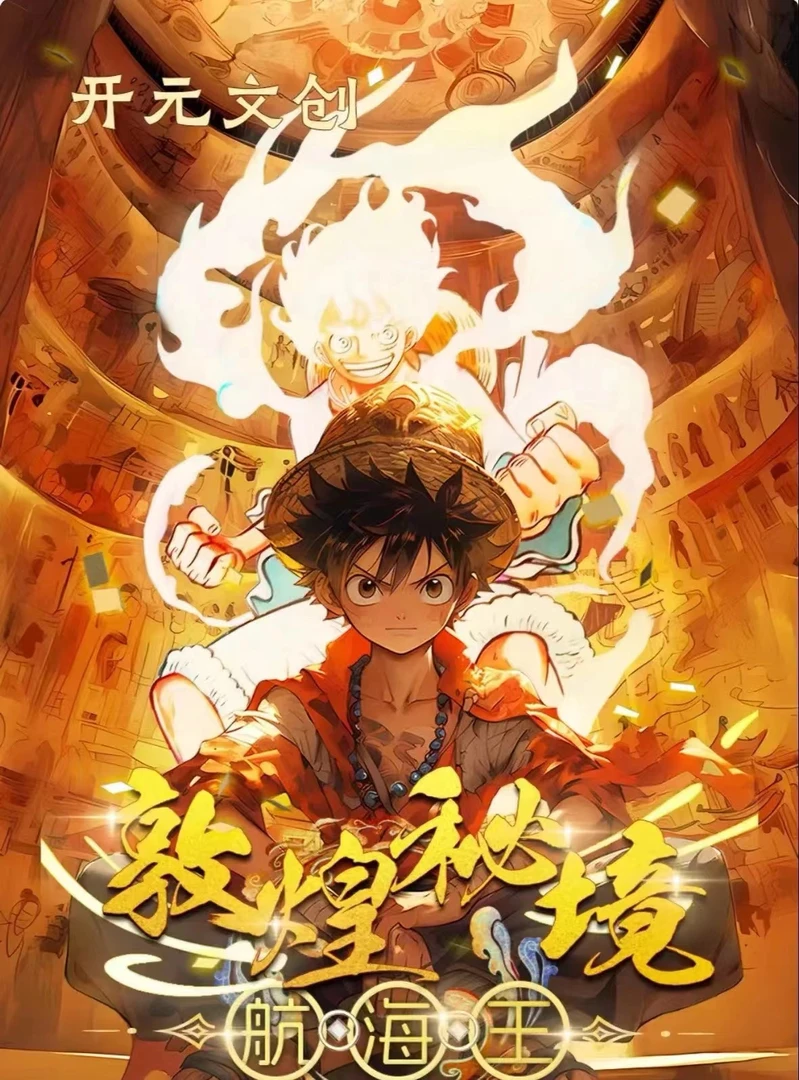 【新人1K5】开元文创敦煌秘境海贼王卡牌航海王动漫潮玩下单代拆