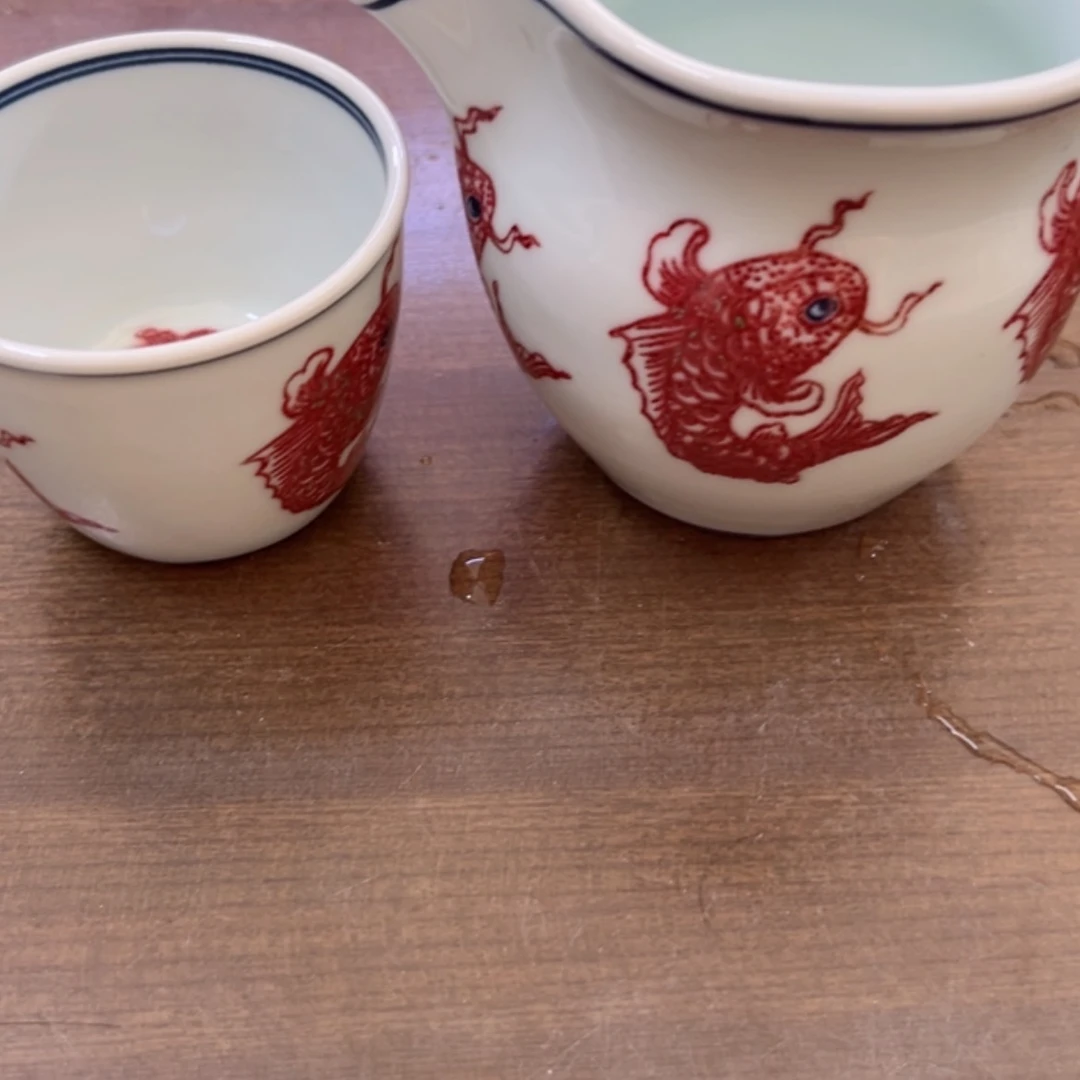 【闪购商品】景德镇陶瓷青花釉里红豫**精