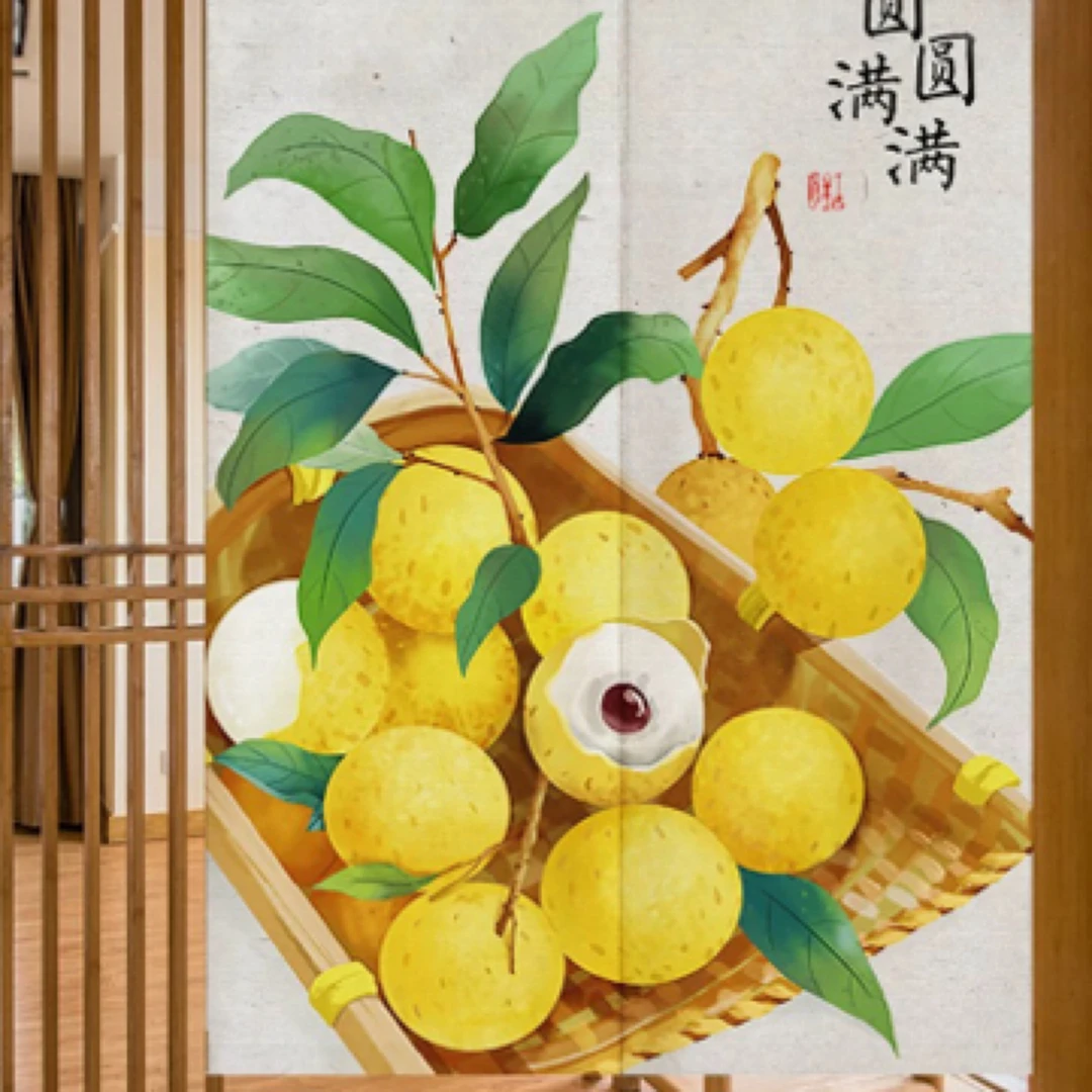 纯手工绣好十字绣成品90056大格圆圆满满桂圆