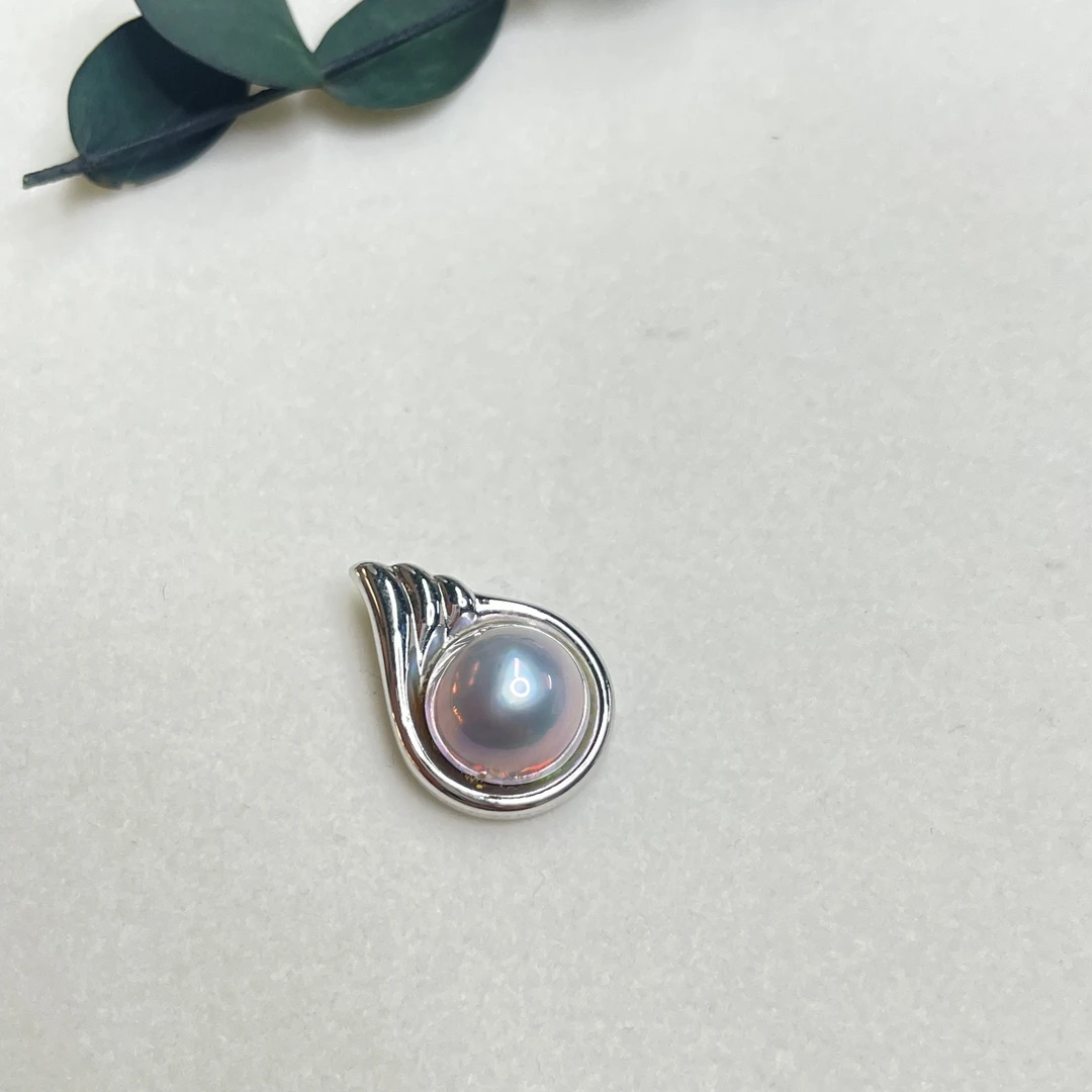 【六六中古】孤品优雅感马贝珠吊坠th4268