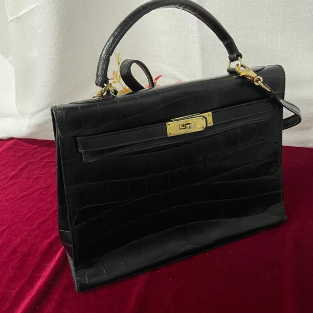 【六六中古】孤品复古手提单肩包ab776尺寸28×23×10