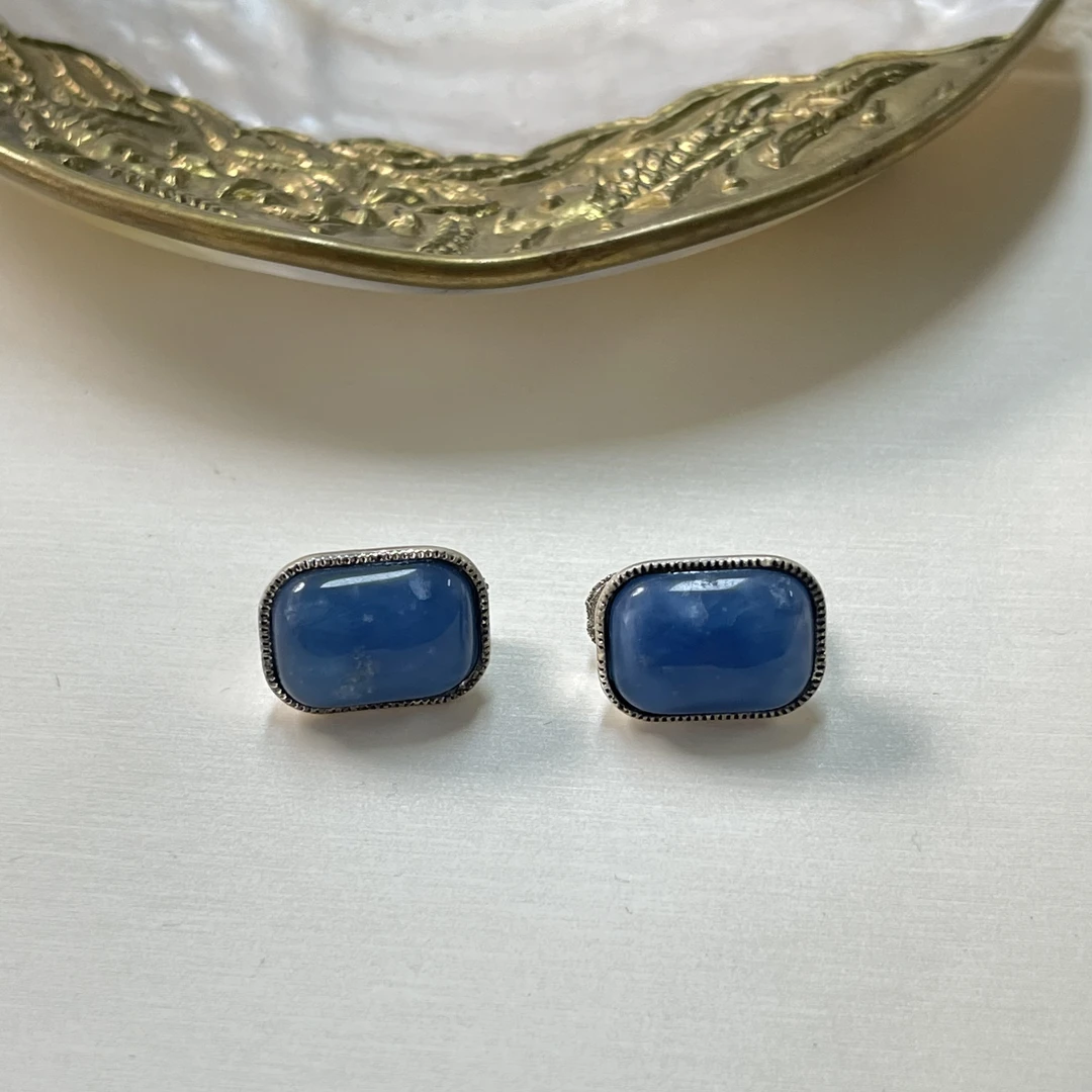 铜合金耳饰 【六六中古】孤品复古耳夹km6743