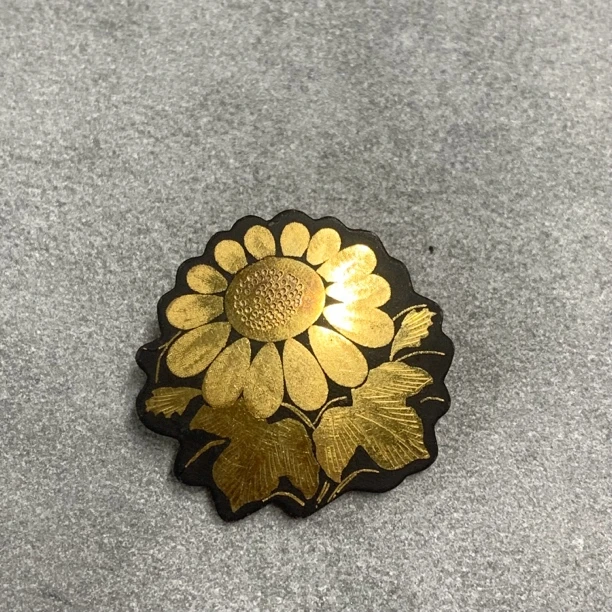 铁合金胸针  【六六中古】孤品复古胸针ad3621