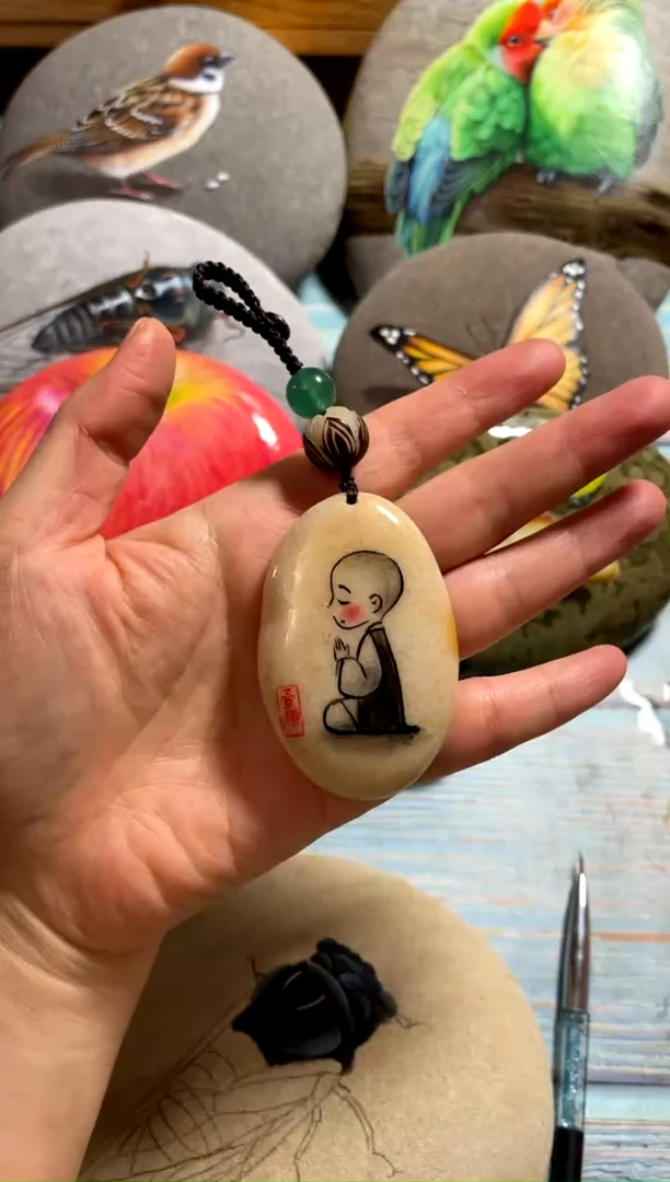 【闪购商品】绘画禅意小和尚