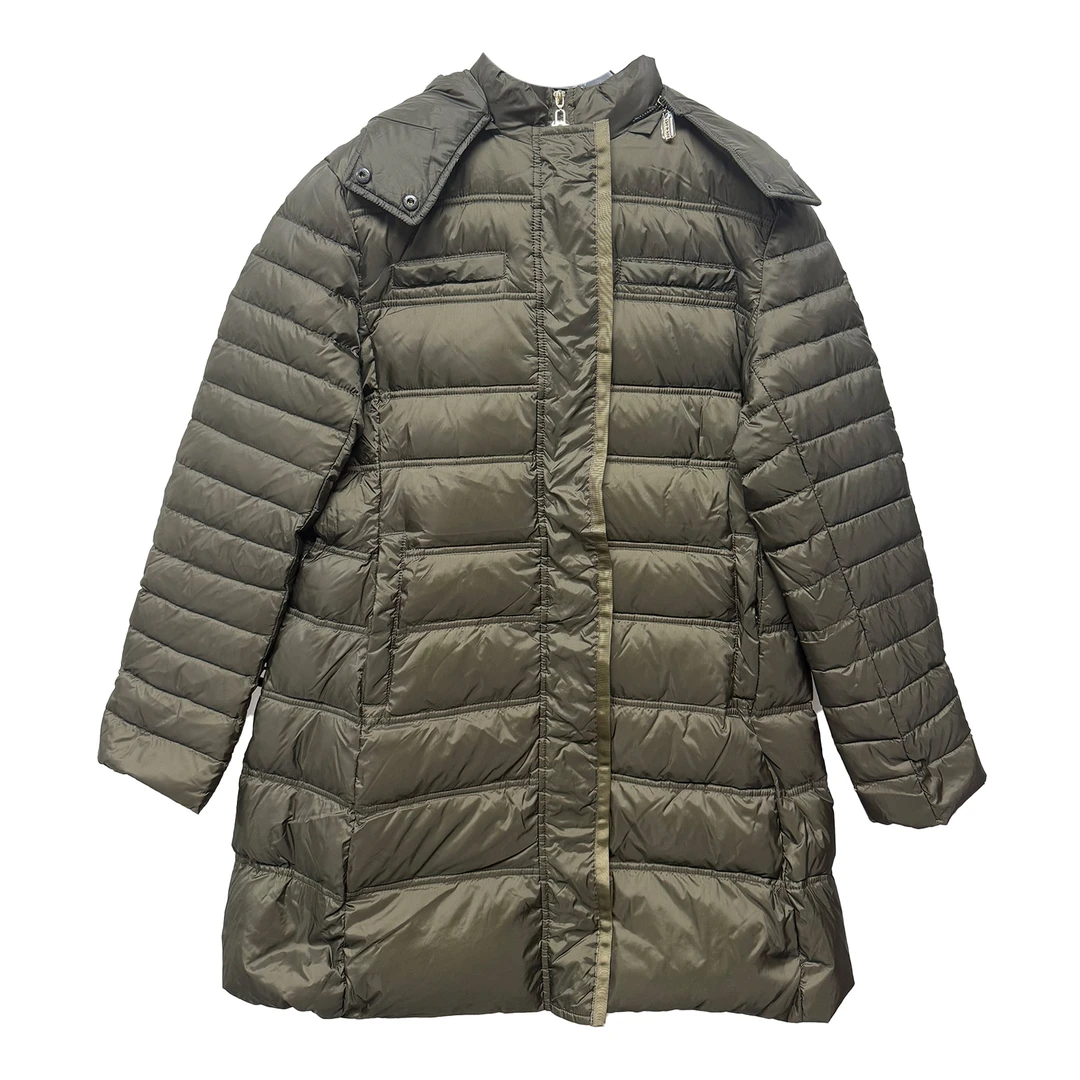 9257#中长款羽绒服时尚潮流百搭