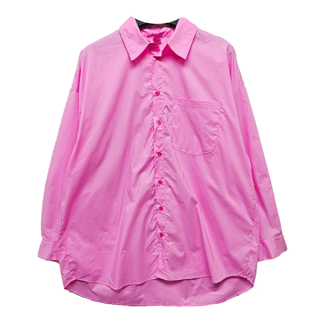 7856#长袖休闲衬衫