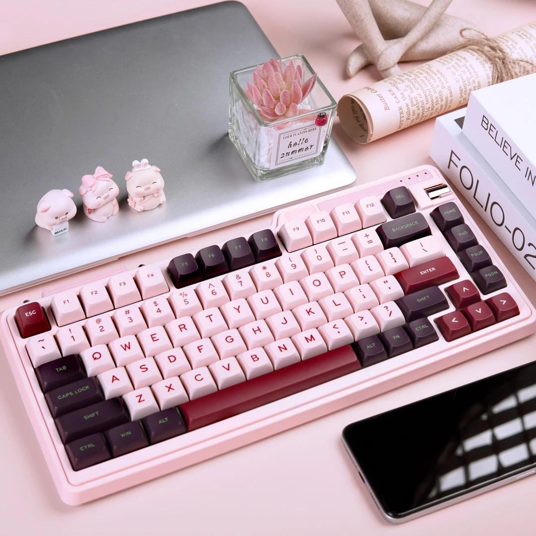 【热卖款】珂芝K75机械键盘有线蓝牙三模gasket结构电竞游游戏办公