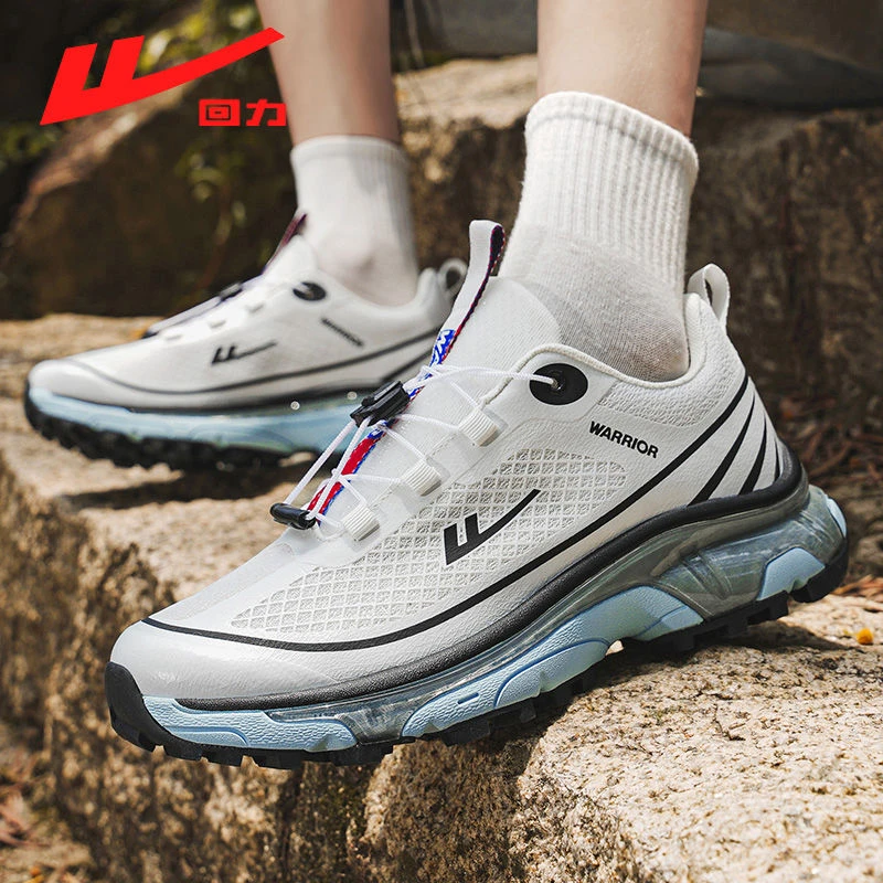 回力运动鞋子男潮流百搭户外透气老爹鞋夏季2025新款厚底网面鞋男