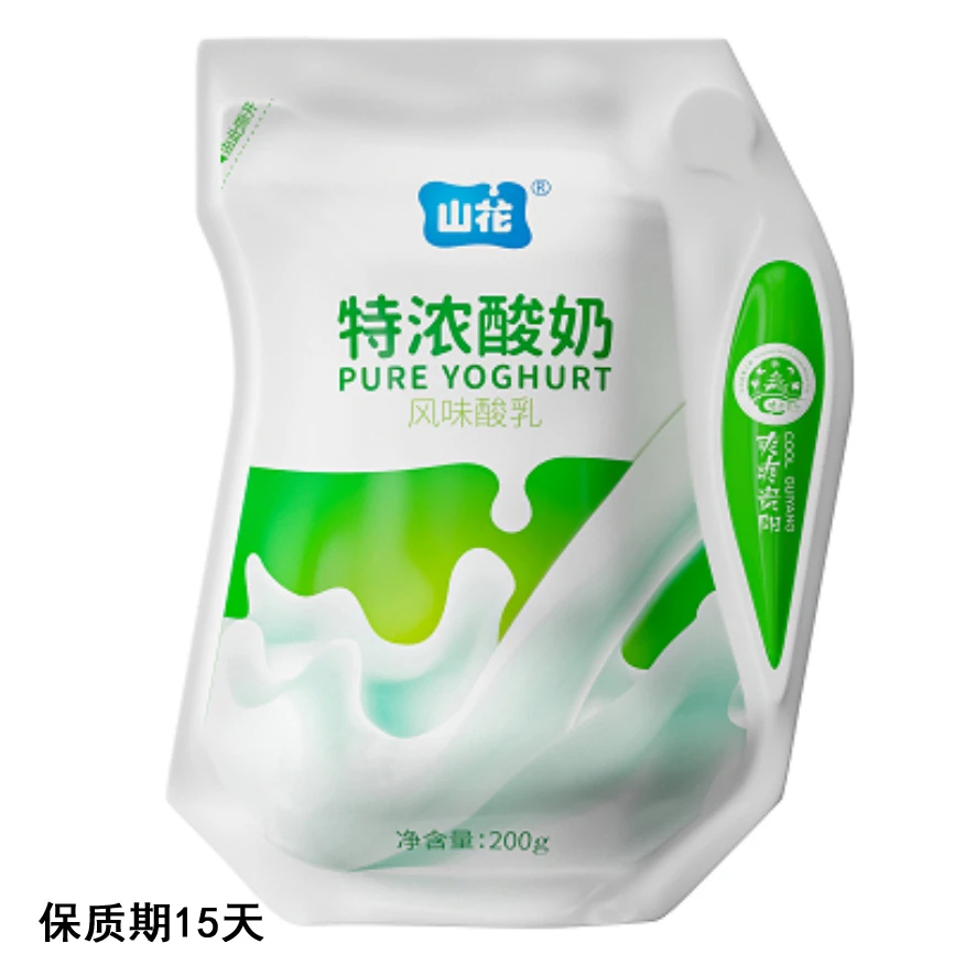 【低温短保】山花特浓酸奶200g*1袋装贵州特产学生早餐奶鲜奶到送家