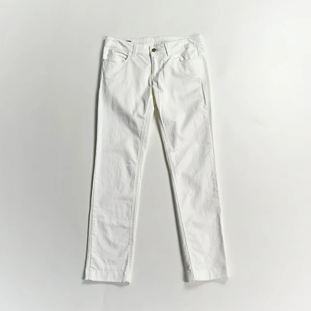 99新 GUCCI/古驰 Gucci 古驰 白色牛仔裤 40码 公价7300 无