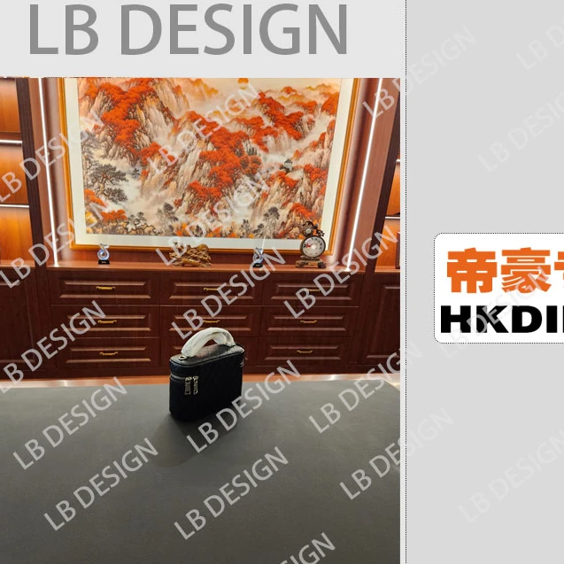 LBDESlGN【帝豪6266黑色】欧美高端2024女神时尚百搭包包