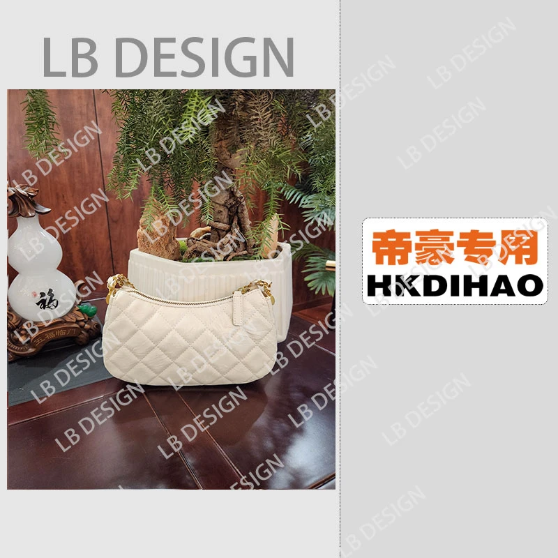 LBDESlGN手工打造真皮高端定制女士包[TT-039白色】
