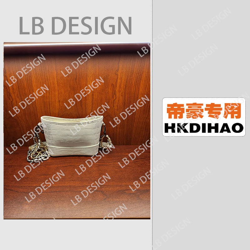 LBDESlGN【手工打造真皮高端定制女士包【6661白色】