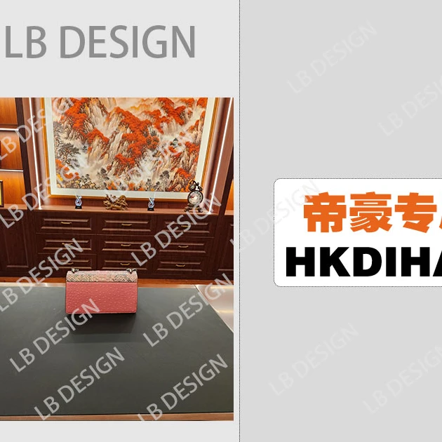 LBDESlGN【帝豪3726-2粉色】欧美高端2024女神时尚百搭包包