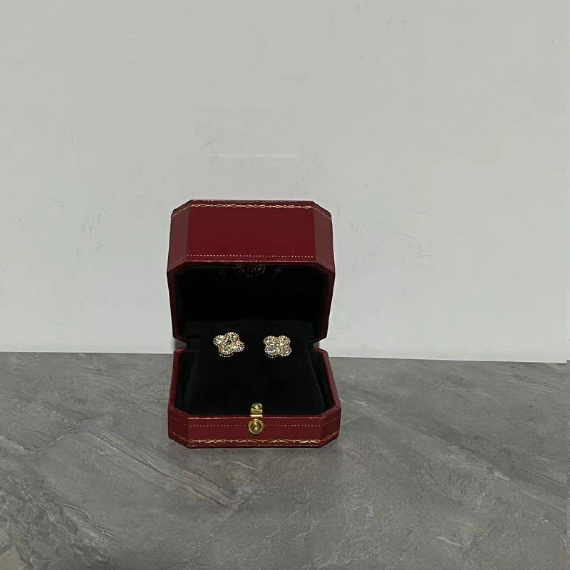 合金耳饰 【香港帝豪ER880】欧美高端2024女神时尚百搭耳钉