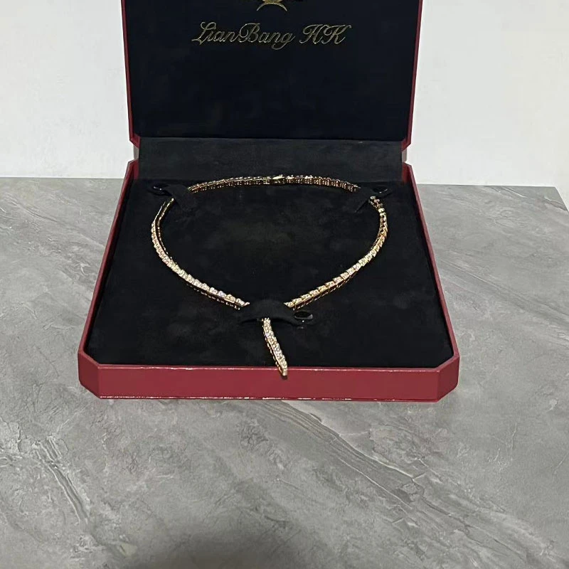 合金项链 【香港帝豪1967金】2欧美高端2024女神时尚百搭项链