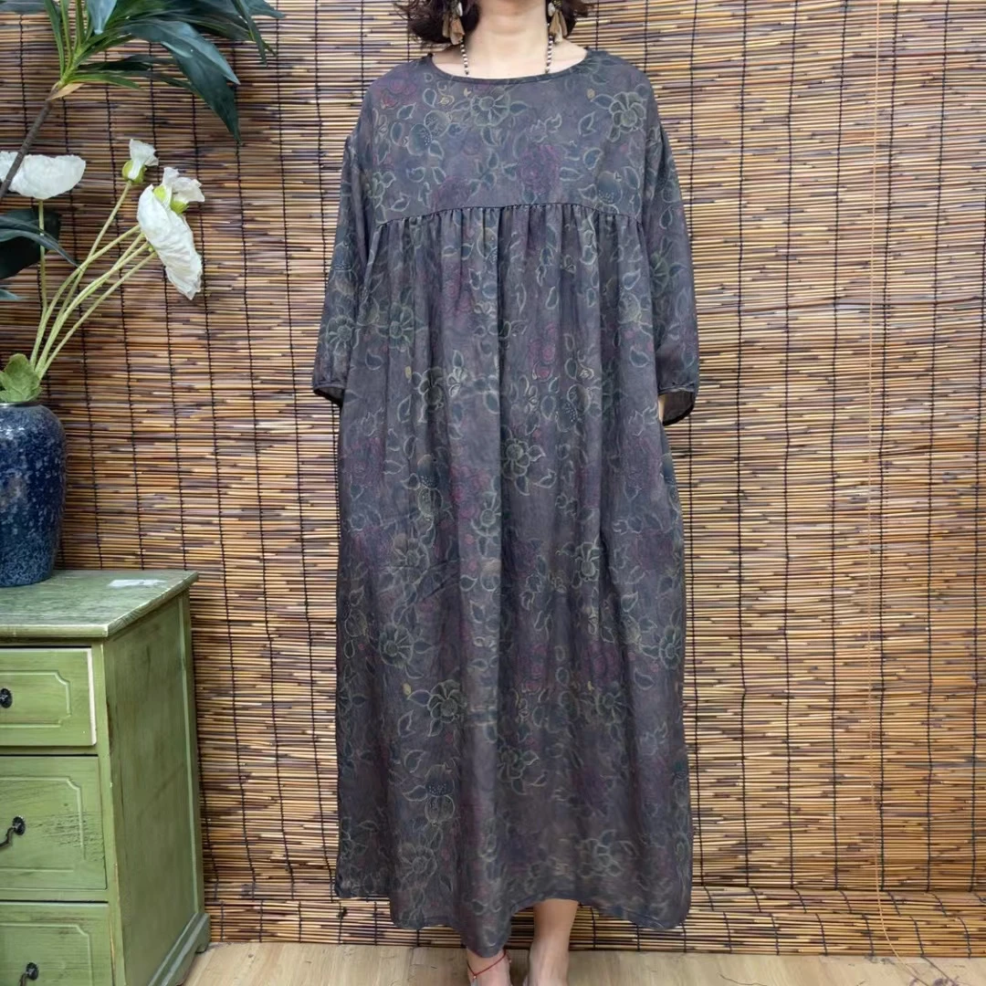 3884新款夏季洋气减龄气质连衣裙QZ