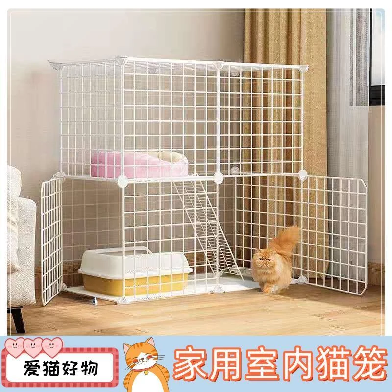 猫别墅家用室内宠物猫咪猫笼子大号猫舍猫屋透气小型封闭式猫别墅