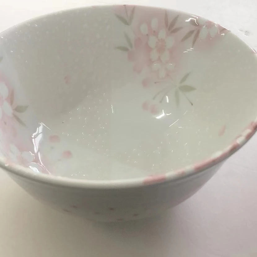 2967陶瓷雪花落樱碗
