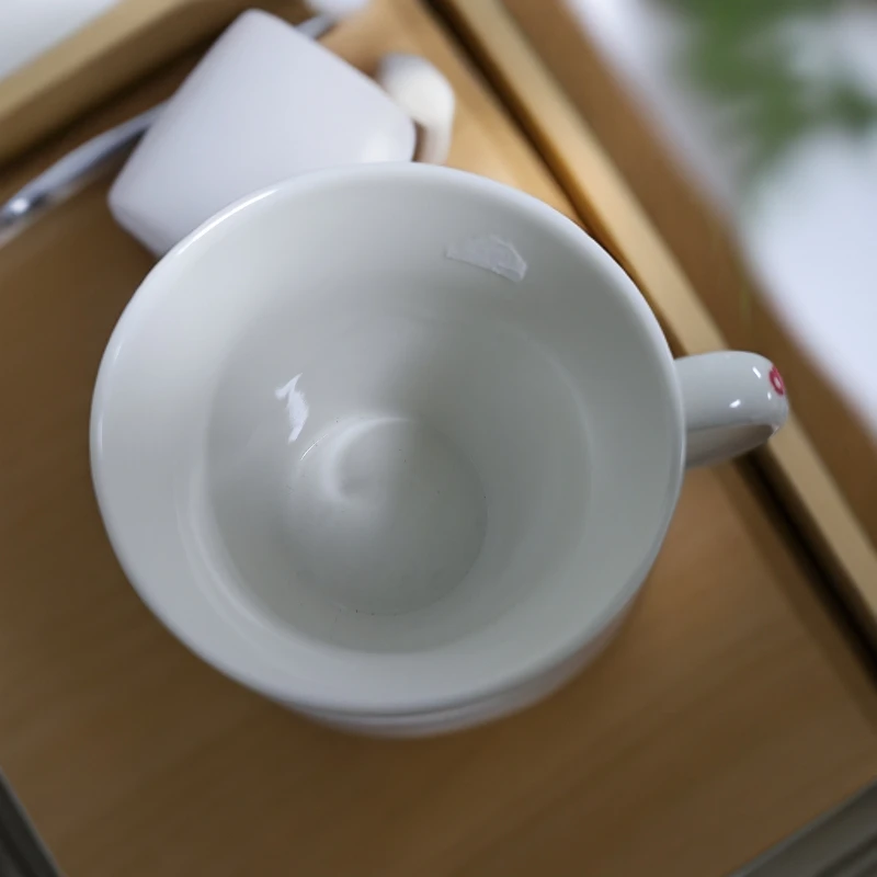 5105白底星星马克杯