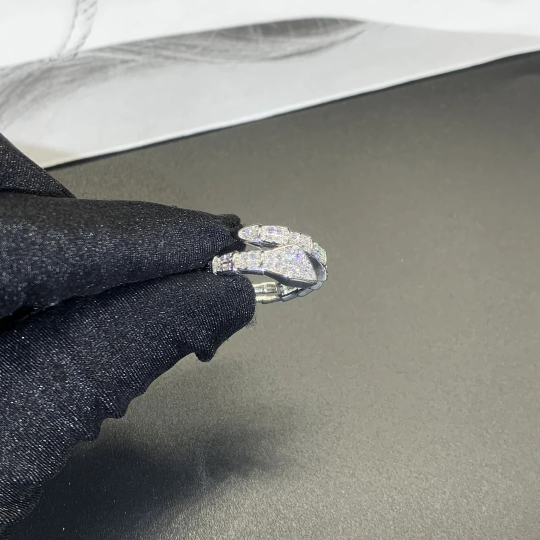 铜合金戒指 597-气质简约个性蛇戒指