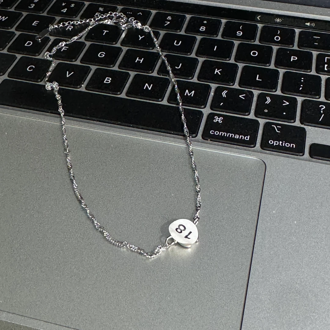 钛钢项链 1205-遇水不掉色臭臭项链