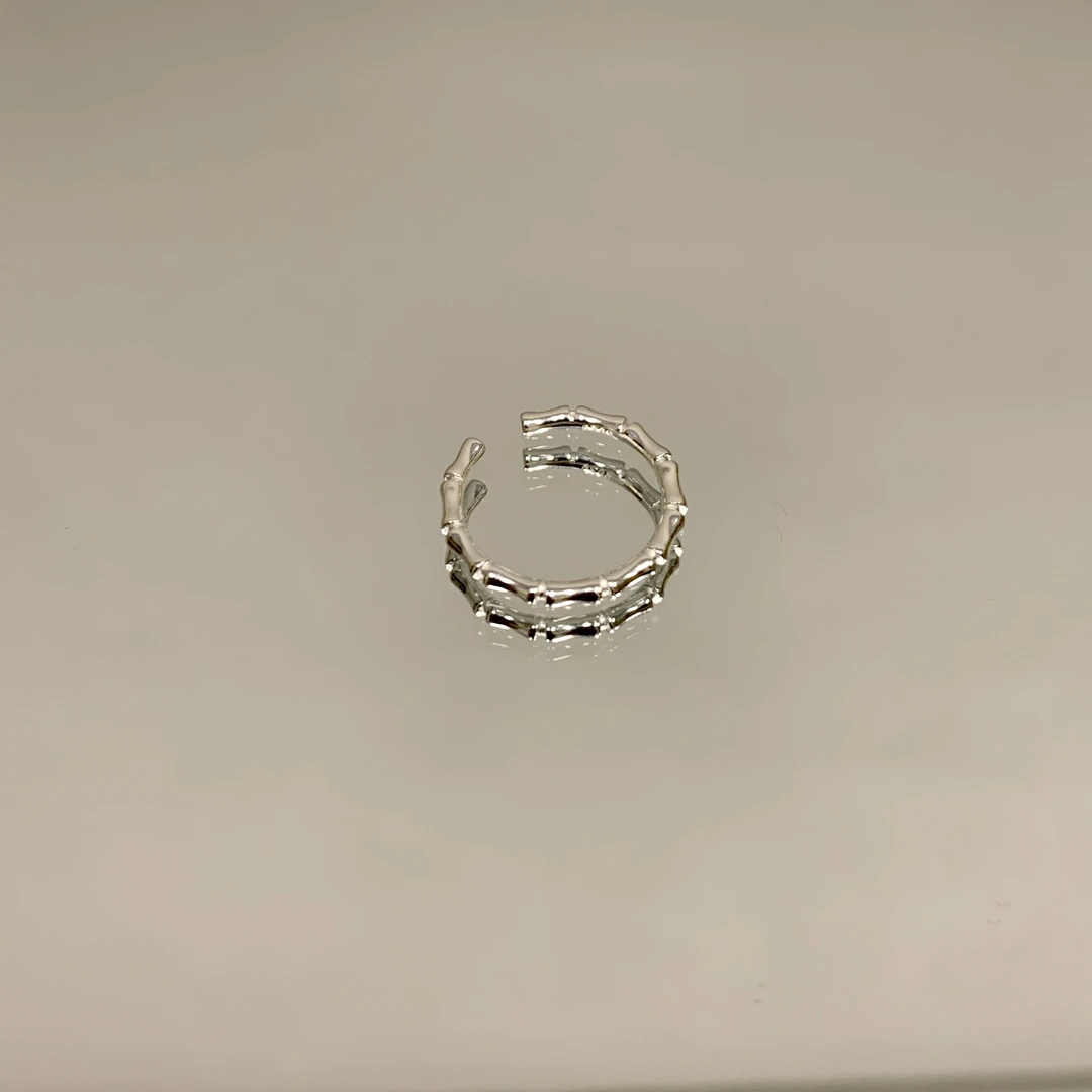 铜合金戒指 GP1001 气质轻奢百搭竹节戒指