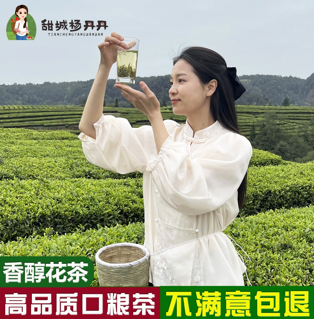 复立飘雪茉莉花茶叶100克/罐装口粮茶耐泡浓香型非龙井铁观音