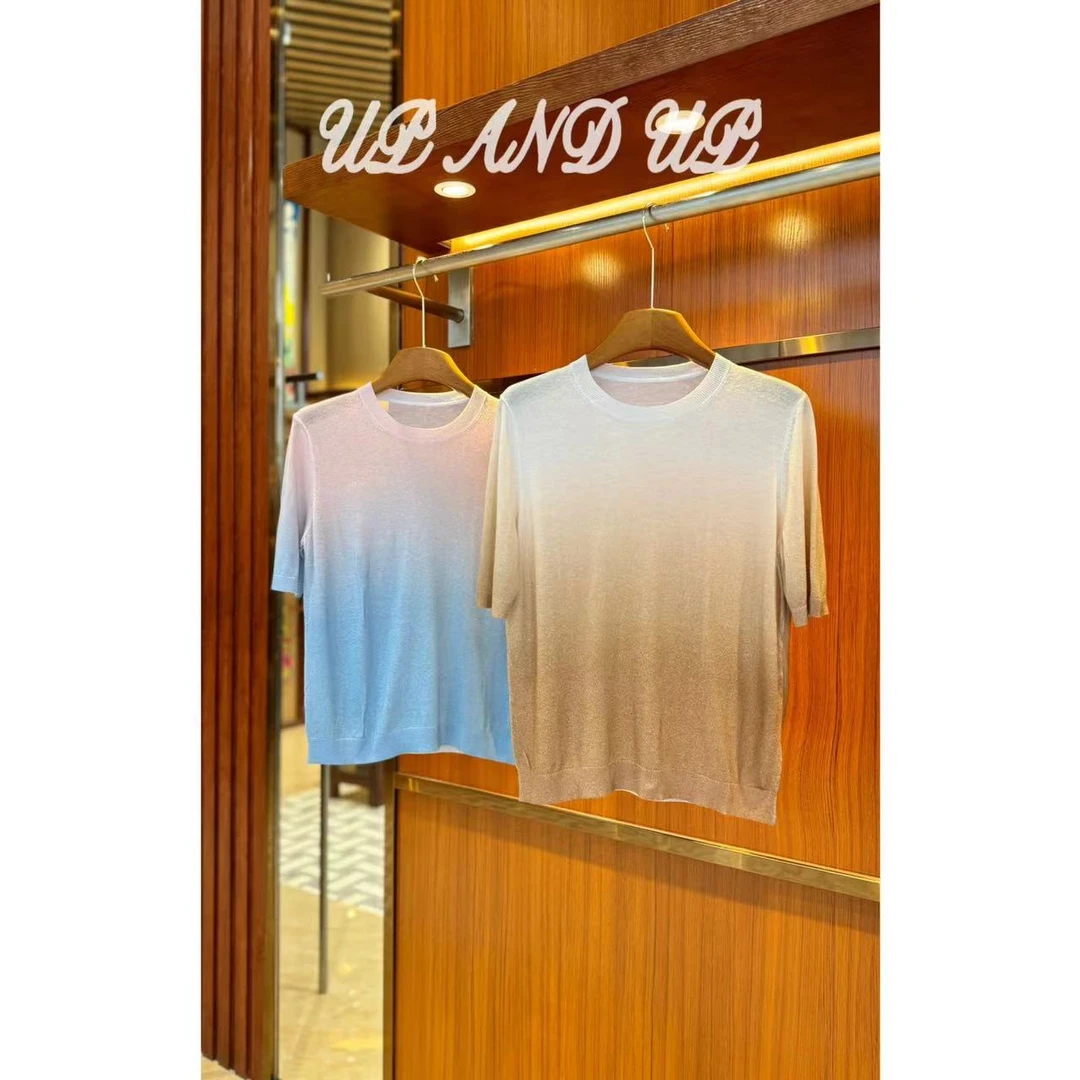 ‘’拿铁‘’ 新款夏季高级时尚舒适柔软显瘦百搭短袖T恤上衣