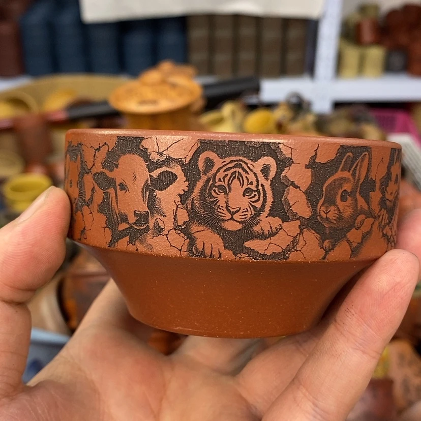 【闪购商品】紫砂杯子宜兴全手工紫砂杯