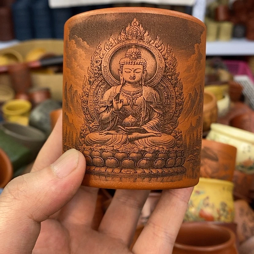 【闪购商品】紫砂杯子宜兴全手工紫砂杯