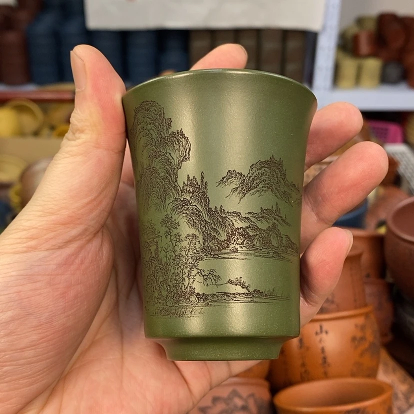 【闪购商品】紫砂杯子宜兴全手工紫砂杯