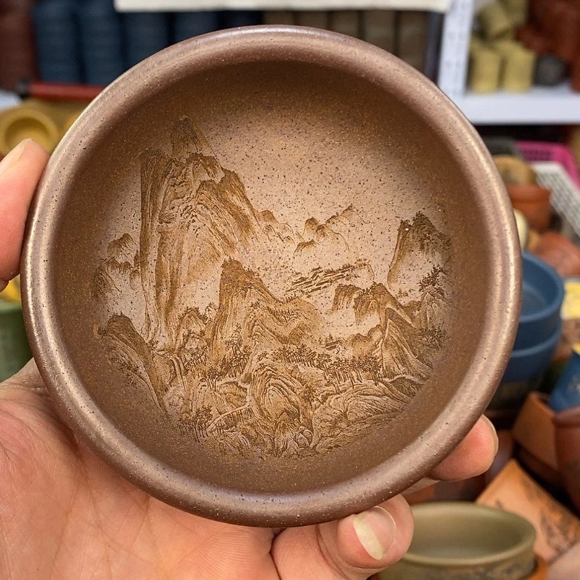 【闪购商品】紫砂杯子宜兴全手工紫砂杯