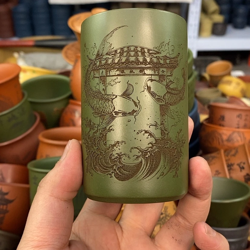 【闪购商品】紫砂杯子宜兴全手工紫砂杯