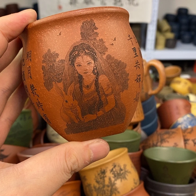 【闪购商品】紫砂杯子宜兴全手工紫砂杯