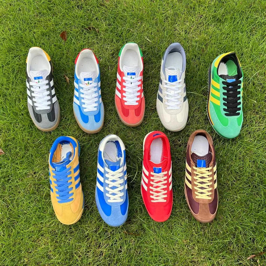 尽善美2024夏季跑步防滑低帮训练耐磨情侣德训鞋