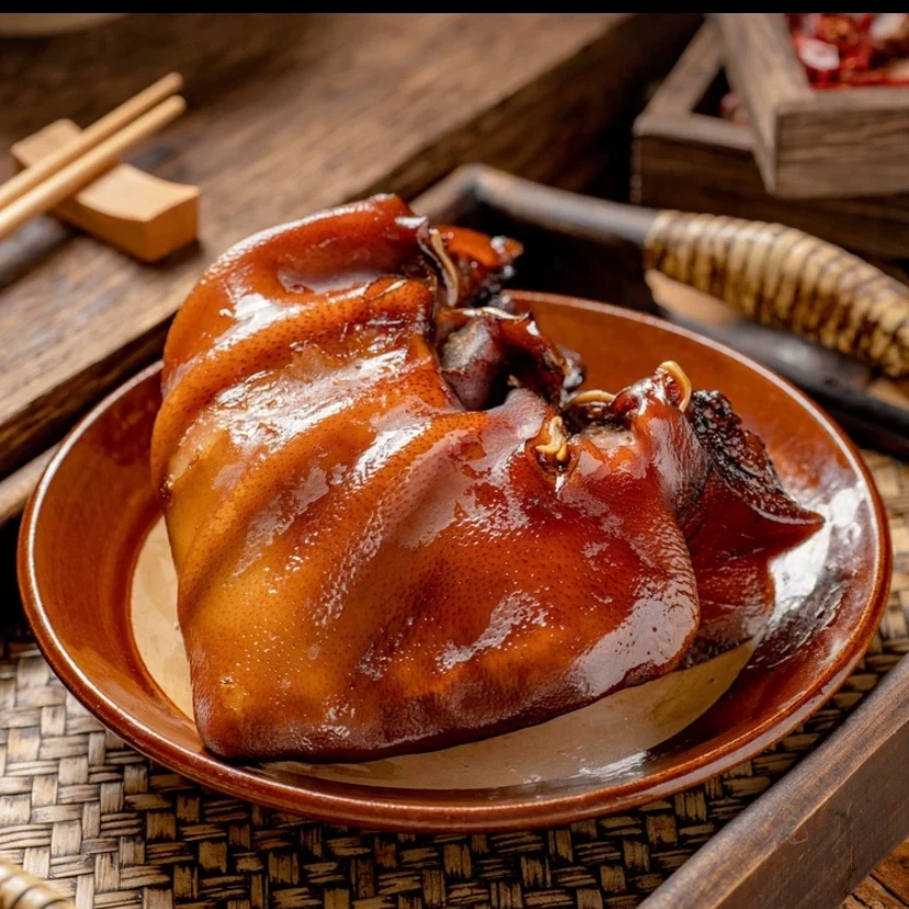 腊猪耳朵500g（2个装）四川柴火烟熏猪耳朵