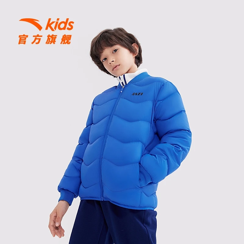 安踏童装儿童轻薄羽绒服男大童保暖外套A37247911