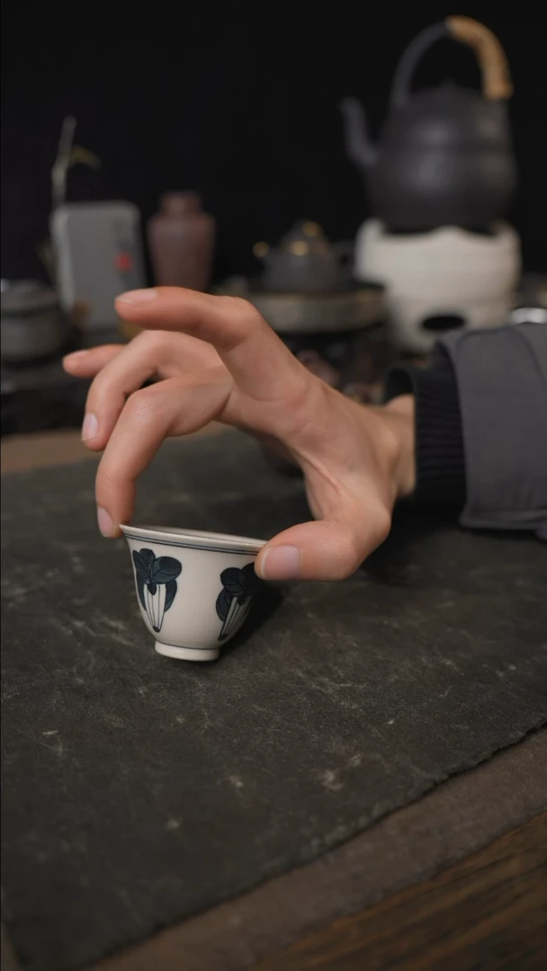 【闪购商品】陶瓷白菜杯1个