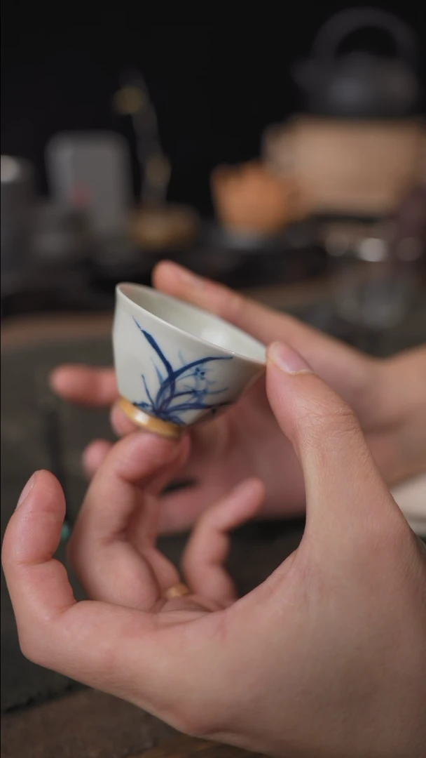 【闪购商品】陶瓷杯子兰花 王力科