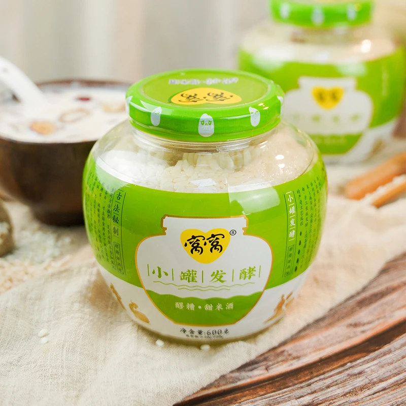 窝窝米酒醪糟米酒酿米酒汁糯米甜酒糟600g*1原味手工传统酿造储存