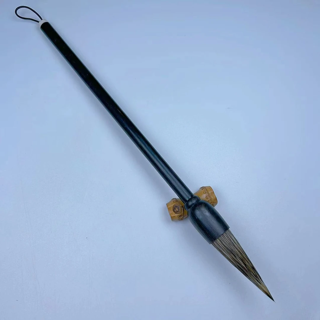 石歡毛笔【中】高品质 出锋5.3口径1.5 山水写意国画牡丹书法创作