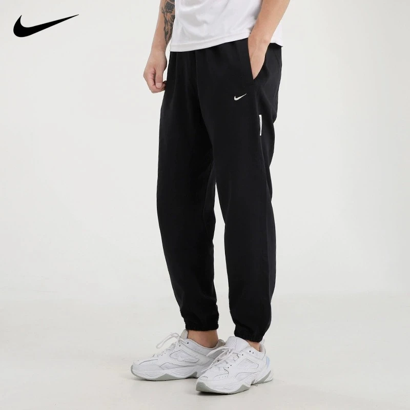 Nike耐克男子长裤秋季针织卫裤束脚宽松休闲运动裤CK6366-010