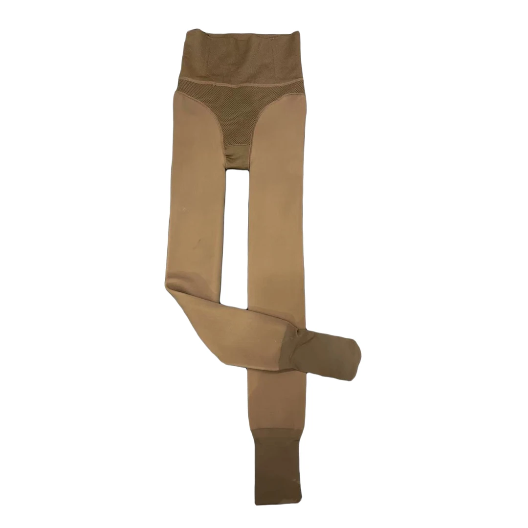 高品质收腰显瘦收肚子保暖冬季多色加厚真透肤袜连体袜子W4189556