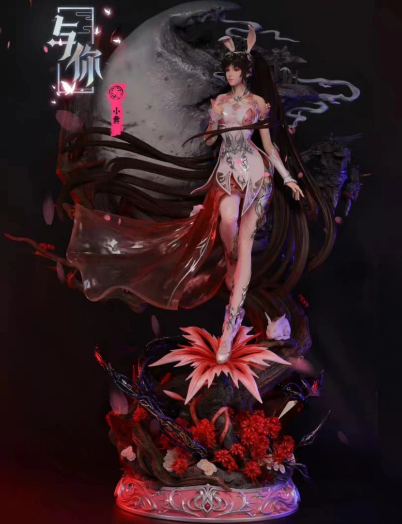 现场拆一站到底美少女雕像斗破苍穹斗罗大陆摩动核手办